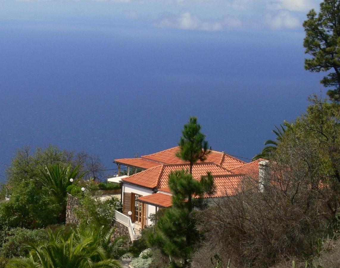Feriendomizil Finca Tijarafe Mit Beheiztem, Abdeckbarem Pool エクステリア 写真